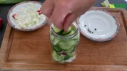 Pickles de concombre aigre-doux pour burger et sandwich