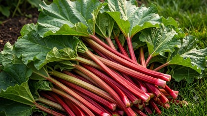 Comment cultiver et r�colter la rhubarbe�? De la plantation � la compote...