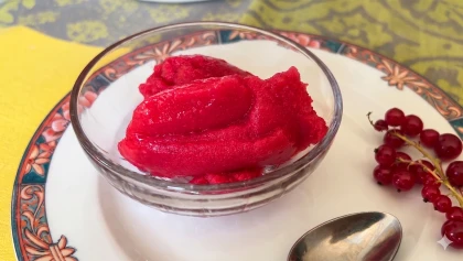 Sorbet � la groseille maison : la recette ultime et sans �grappage