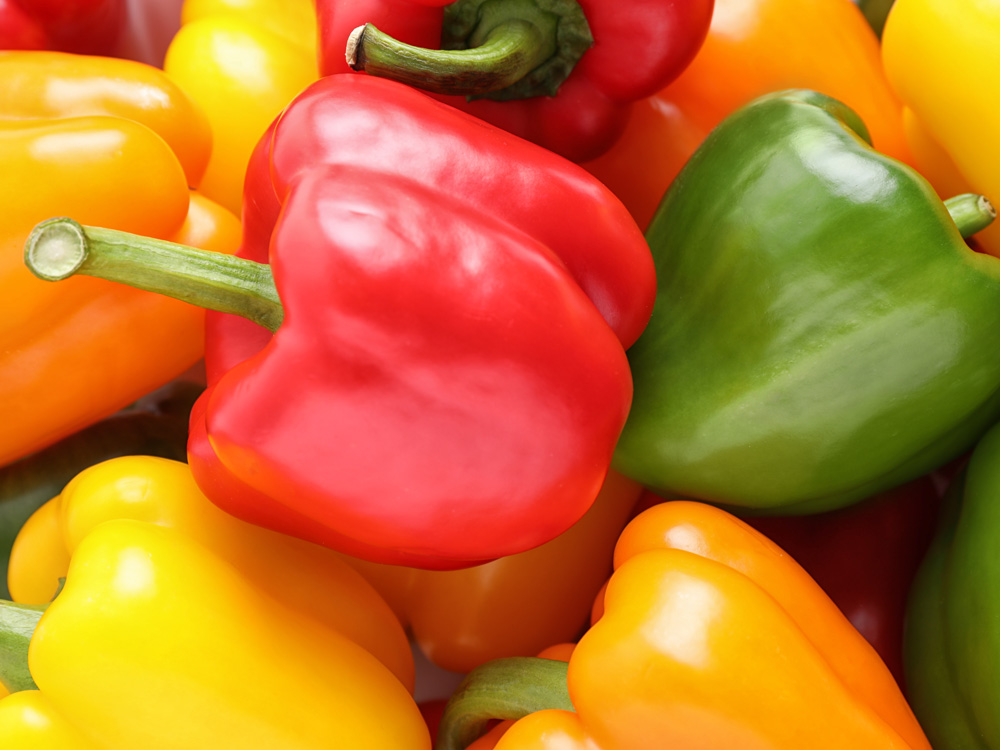 Pepper, vitamins and color!