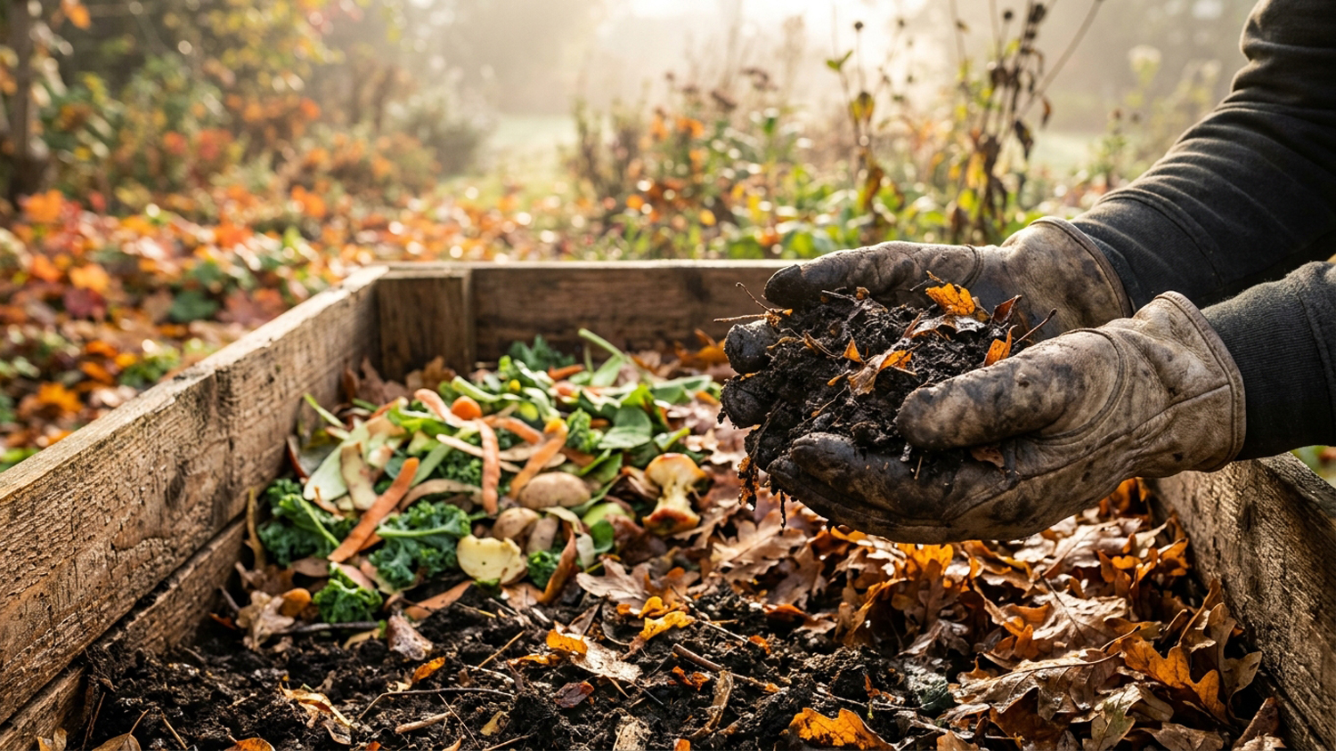 Compost D automne La R gle D or Pour quilibrer Mati res Vertes Et compost-d-automne-la-r-gle-d-or-pour-quilibrer-mati-res-vertes-et