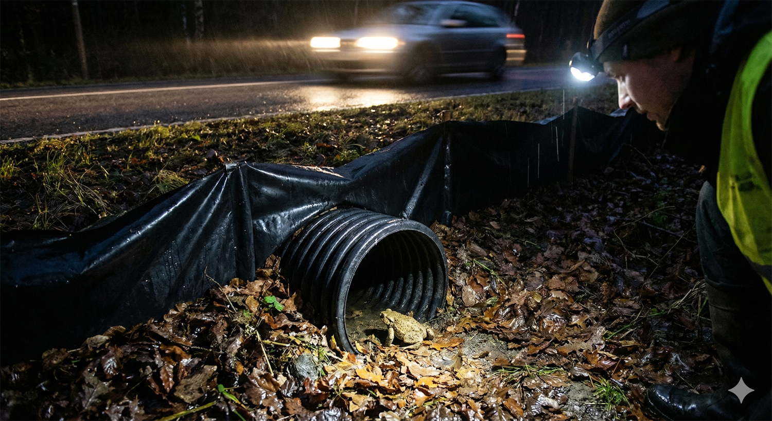 Aménagement écologique : l'intérêt des crapauducs pour les ...