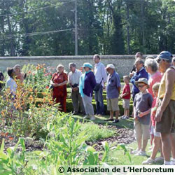 Visite de l'herboretum de Saint-Ay