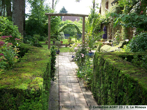 Jardin de la Bergeraie à Crozant